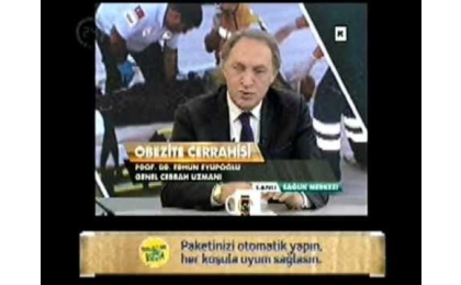 Obezite Cerrahisi,Prof. Dr. Erhun Eyüboğlu,Erhun Eyüboğlu,Obezite Tedavisi,Obezite